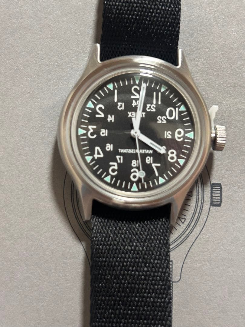 TIMEX × BEAMS Quartz Men's Watch — Japanese
