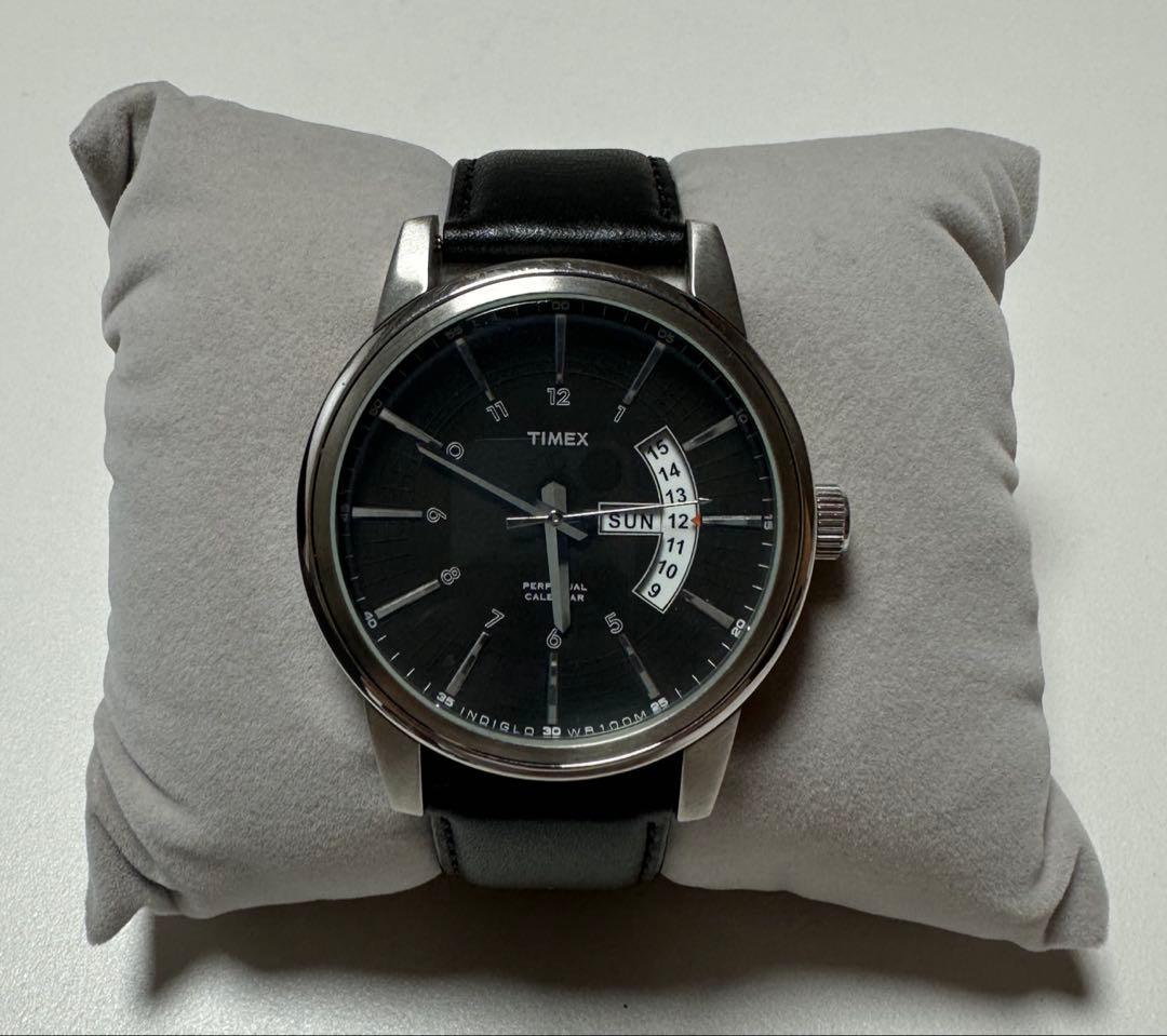 TIMEX Perpetual Calendar Quartz Men's Watch — Japanese