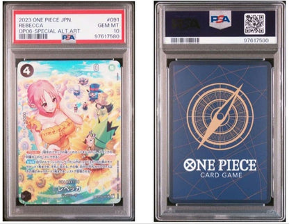 PSA 10 One Piece Rebecca SR — Japanese