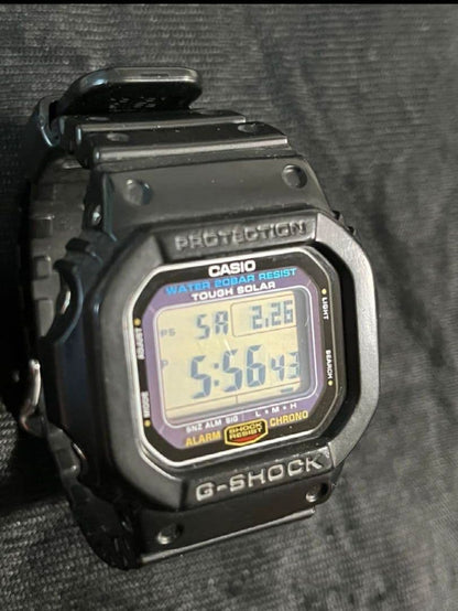 CASIO G-5600E Solar Men's Watch — Japanese