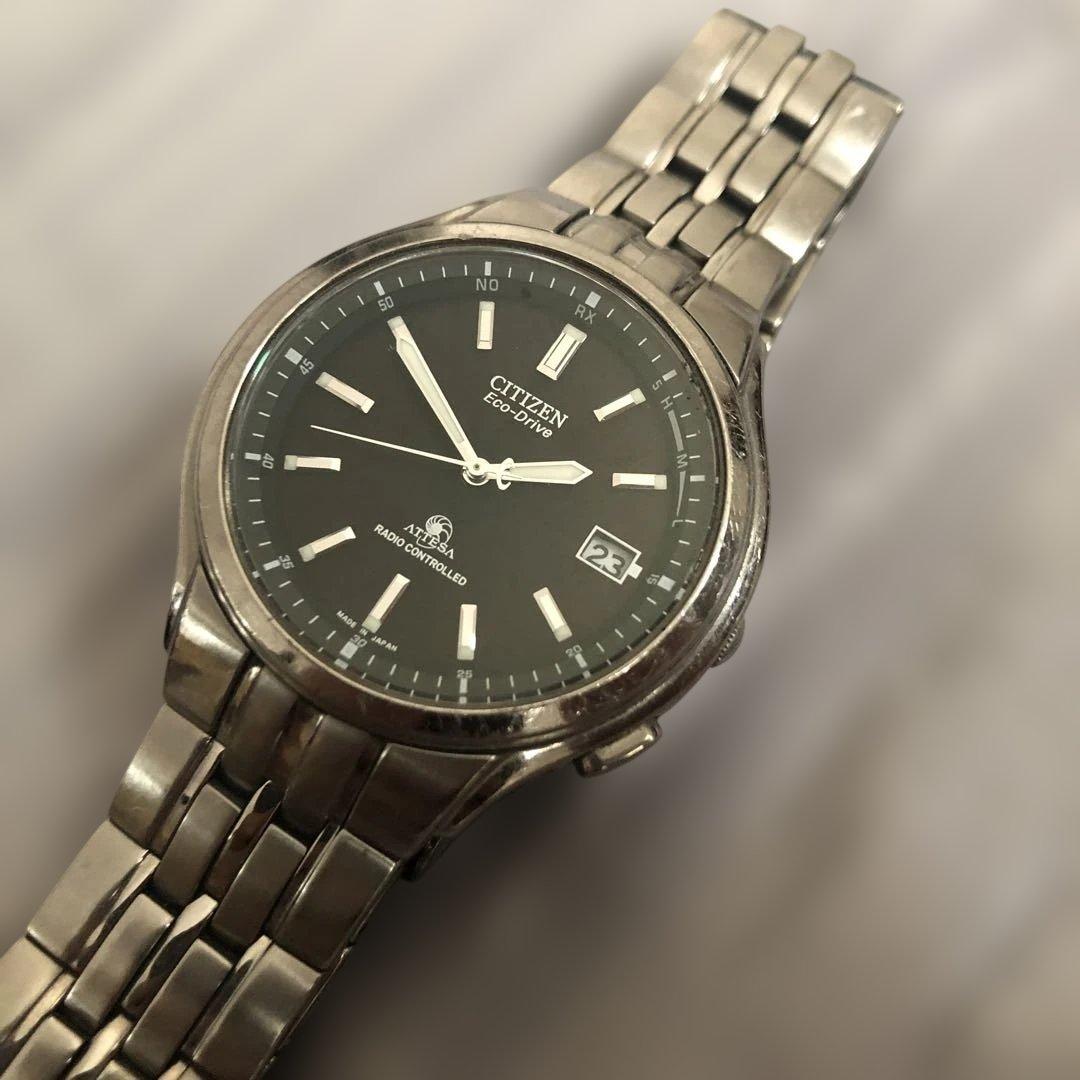 Citizen ATM3034-51E Solar Men's Watch — Japanese