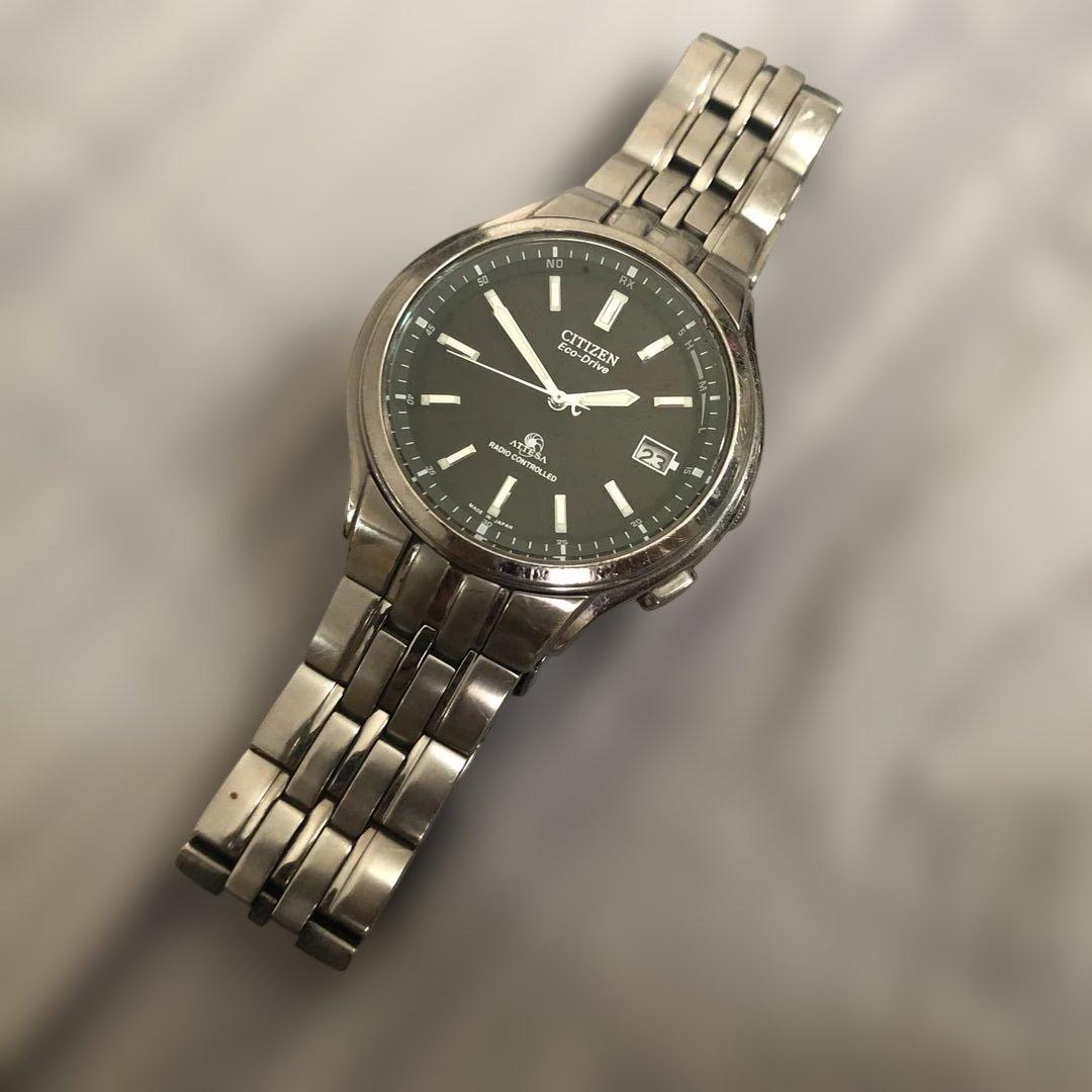 Citizen ATM3034-51E Solar Men's Watch — Japanese
