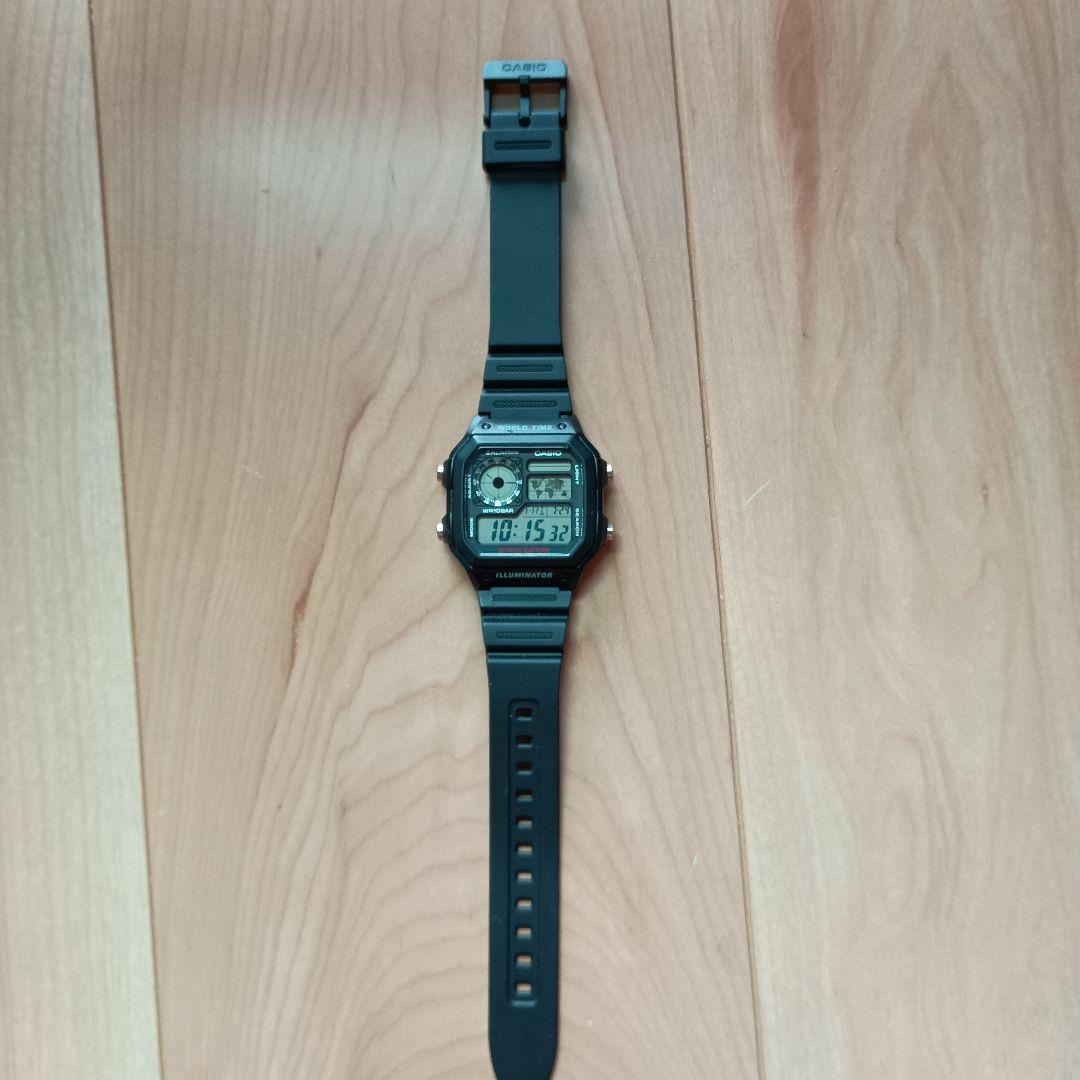 CASIO AE-1200WH Digital Men's Watch — Japanese