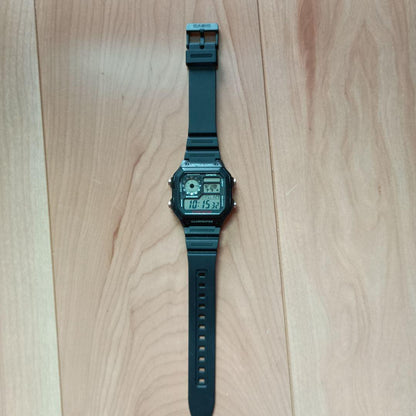 CASIO AE-1200WH Digital Men's Watch — Japanese