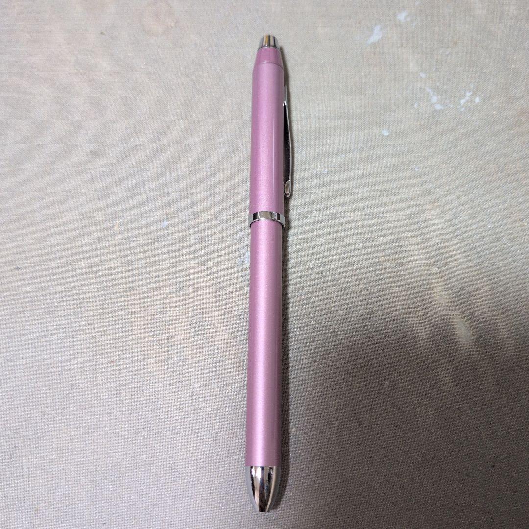 Cross multifunction pen in pink with sharp pencil and ballpoint features shown on white background