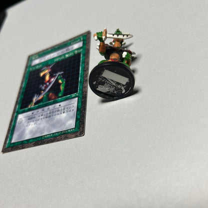 Yu-Gi-Oh Yu-Gi-Oh! Dungeon Dice Monsters - Wyvern Warrior Figurine Card — Japanese