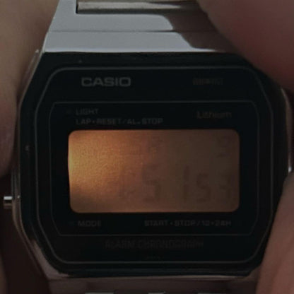 CASIO A153 Digital Men's Watch — Japanese