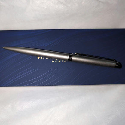 Waterman Metropolitan ES pen in Satin CT stainless steel with black ink, new and unused