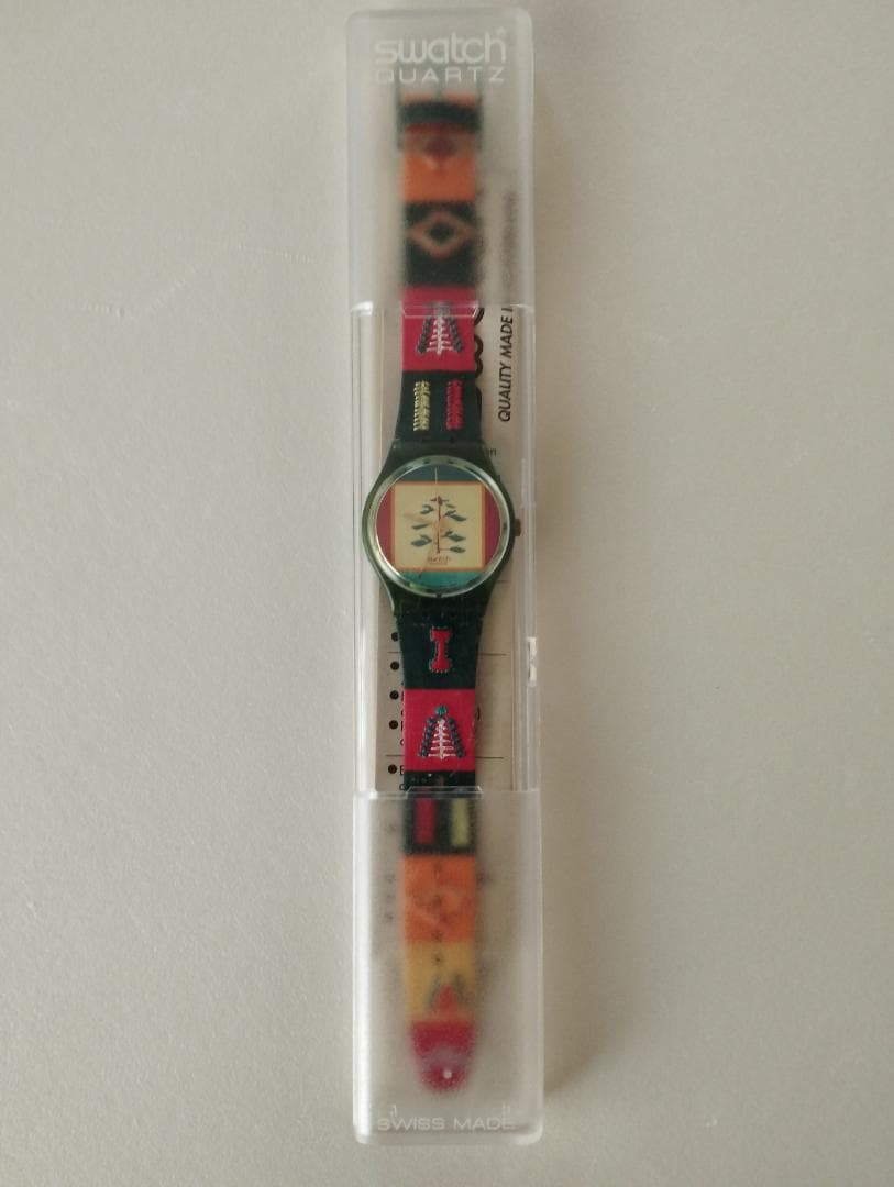 swatch 植物デザイン Quartz Men's — Japanese