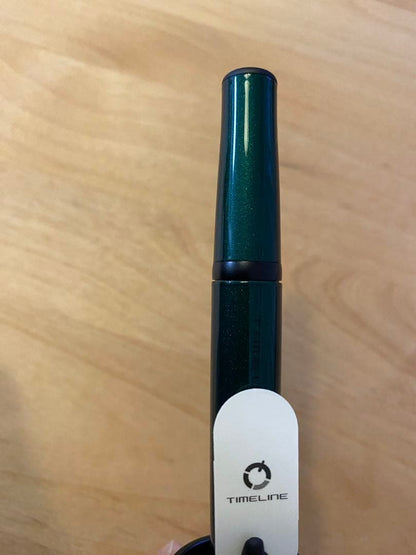 Kuro Pilot Timeline BP Deep Forest Green fountain pen with sleek design on a white background