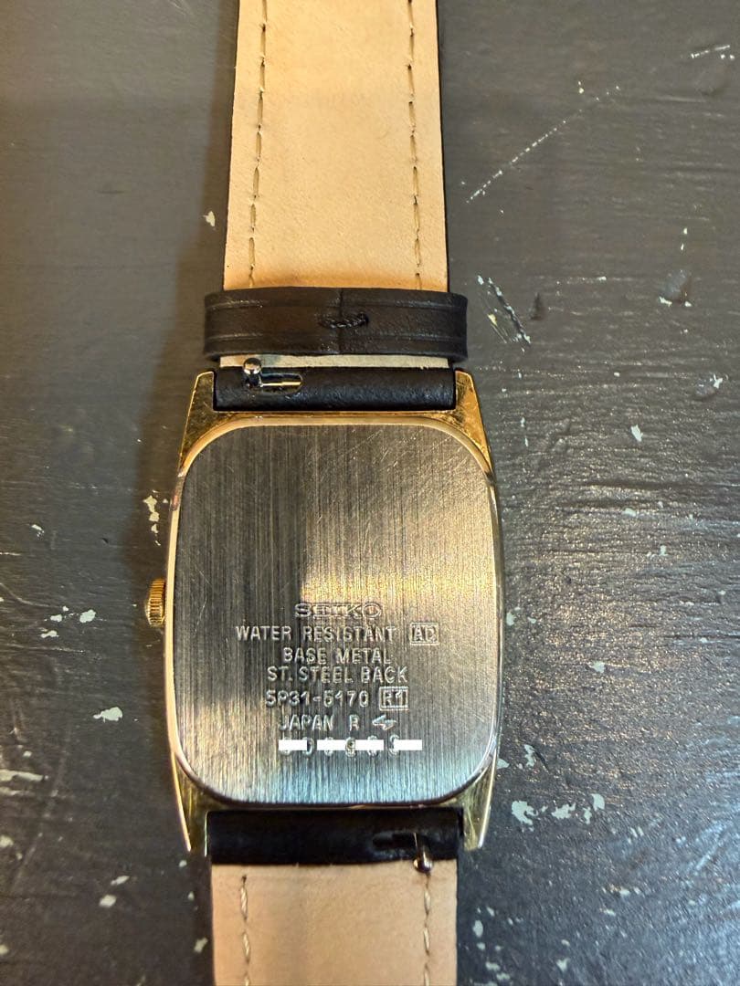SEIKO 5P31-5170 Quartz Men's Watch — Japanese