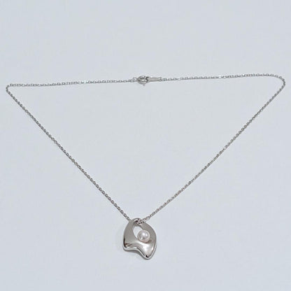 2064 Mikimoto pearl necklace with 5.5mm pearls and 40cm SV925 sterling silver chain