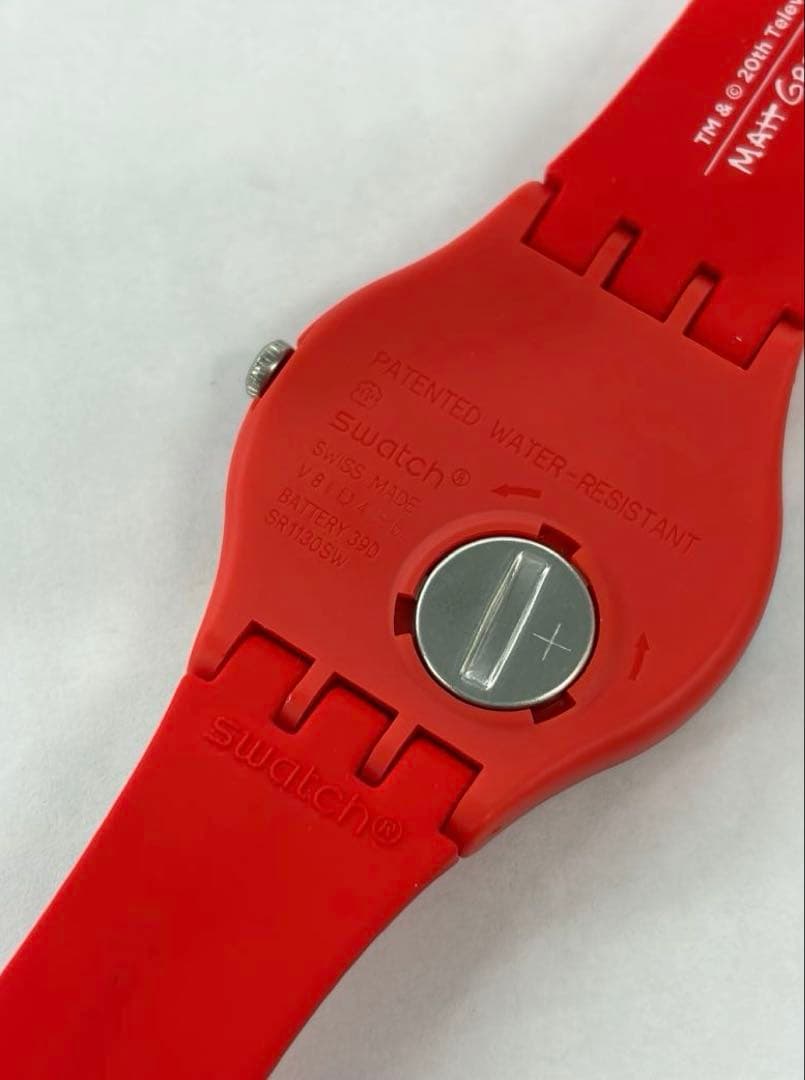 swatch SIMPSONS COLL. SWATCH-LABBER Quartz Men's — Japanese