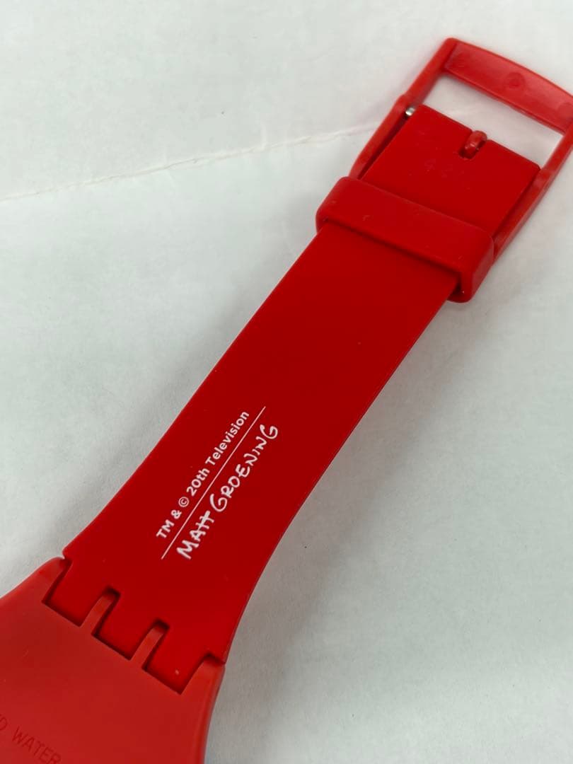 swatch SIMPSONS COLL. SWATCH-LABBER Quartz Men's — Japanese