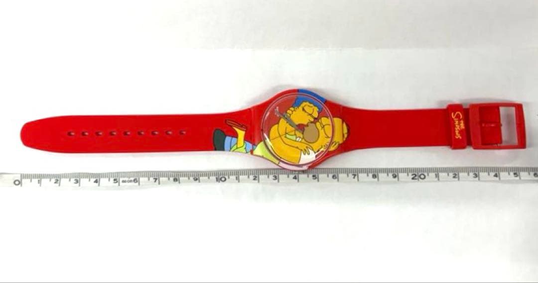 swatch SIMPSONS COLL. SWATCH-LABBER Quartz Men's — Japanese