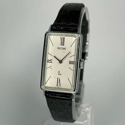 SEIKO LUCIEL RECTANGULAR Manual Men's Watch — Japanese