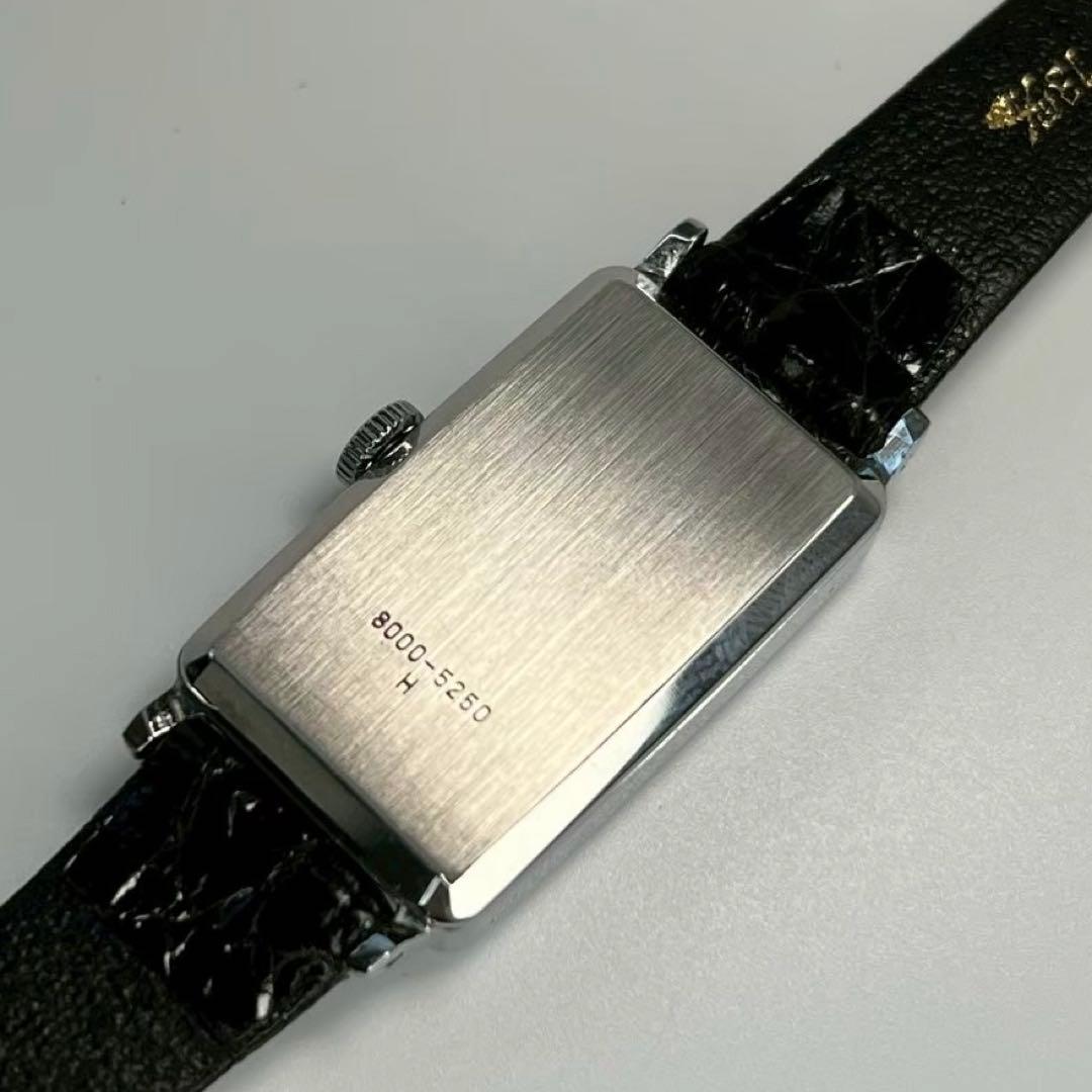 SEIKO LUCIEL RECTANGULAR Manual Men's Watch — Japanese