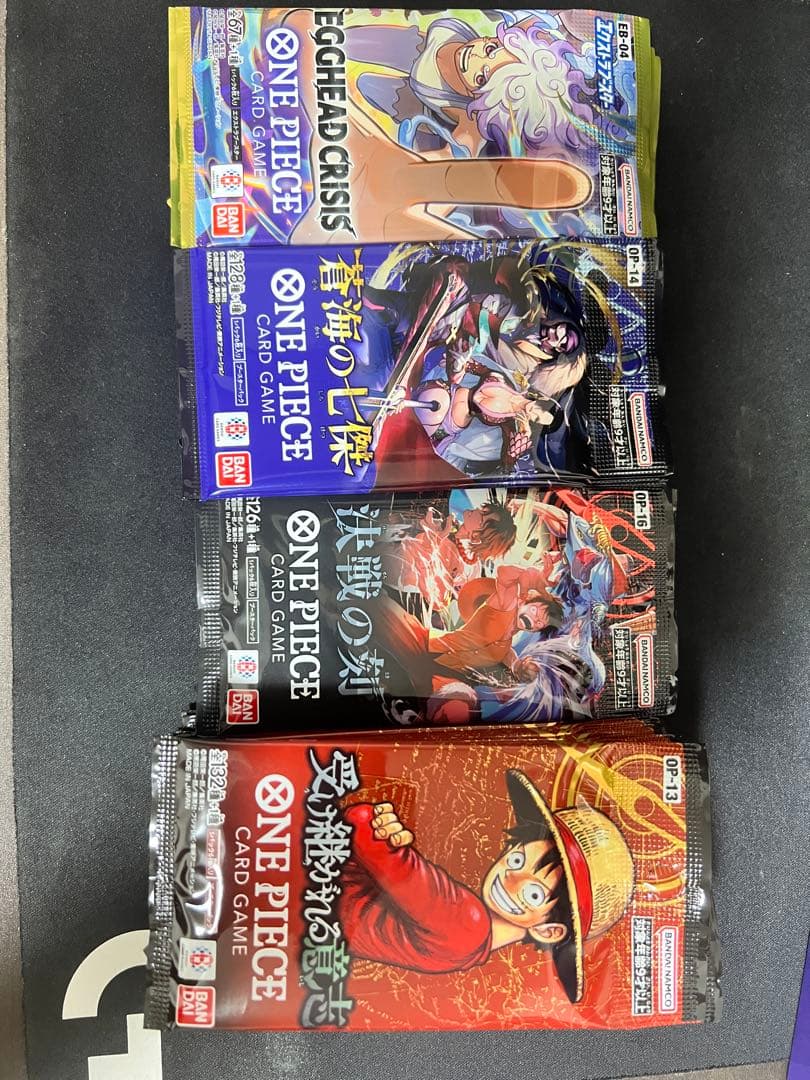 One Piece One Piece Unopened Convenience Store Purchase Pack Set OP-13,14,16 EB-04 Pack — OP-13 — Japanese