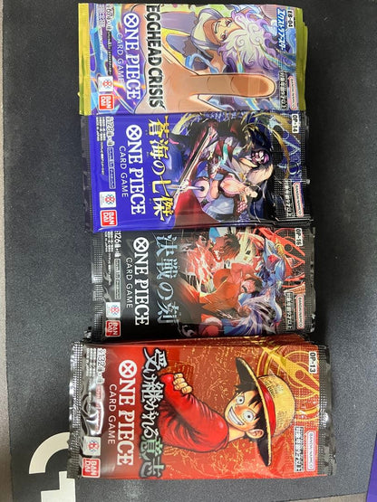 One Piece One Piece Unopened Convenience Store Purchase Pack Set OP-13,14,16 EB-04 Pack — OP-13 — Japanese