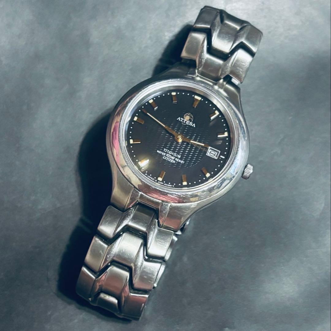 Citizen ATTESA ECO-DRIVE Solar Men's Watch — Japanese