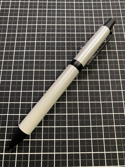 Pilot Stanza Black Chrome Finish Mechanical Pencil in pearl white, model HST-6SR-PW