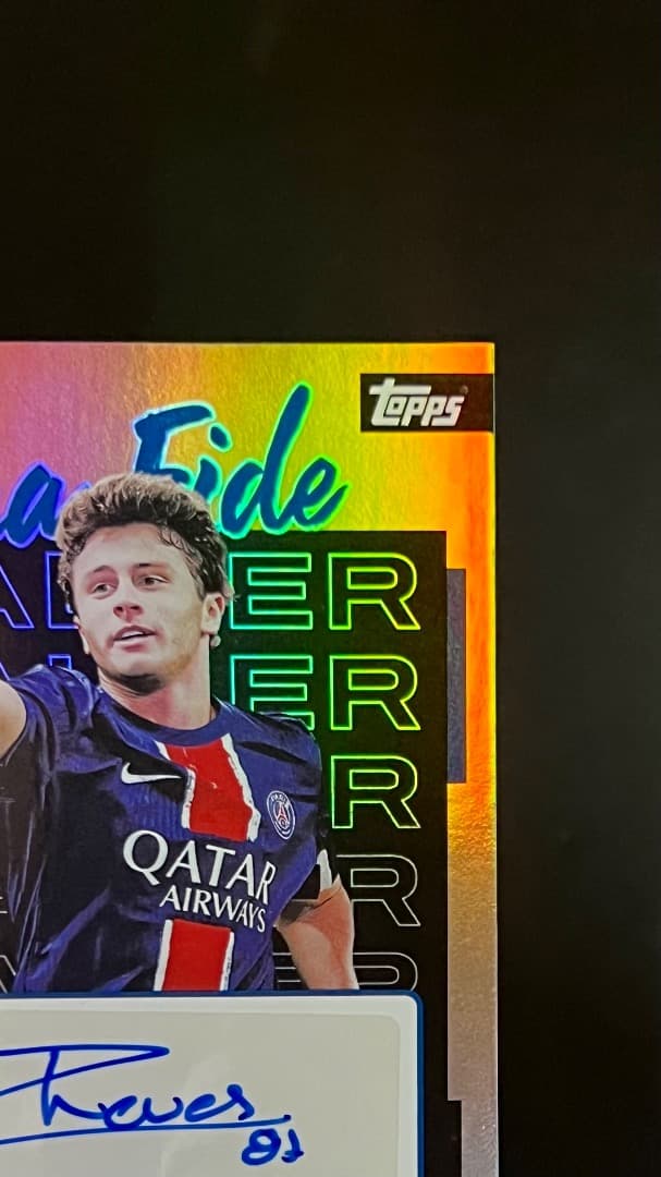Joao Neves 14/25 Signed Card — 14/25 — Japanese
