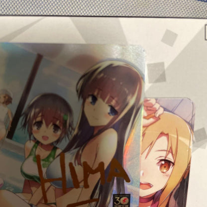 Weiss Schwarz Swimsuit Weiss Schwarz Dengeki Bunko The Tumultuous Recreation sp Sign — Japanese