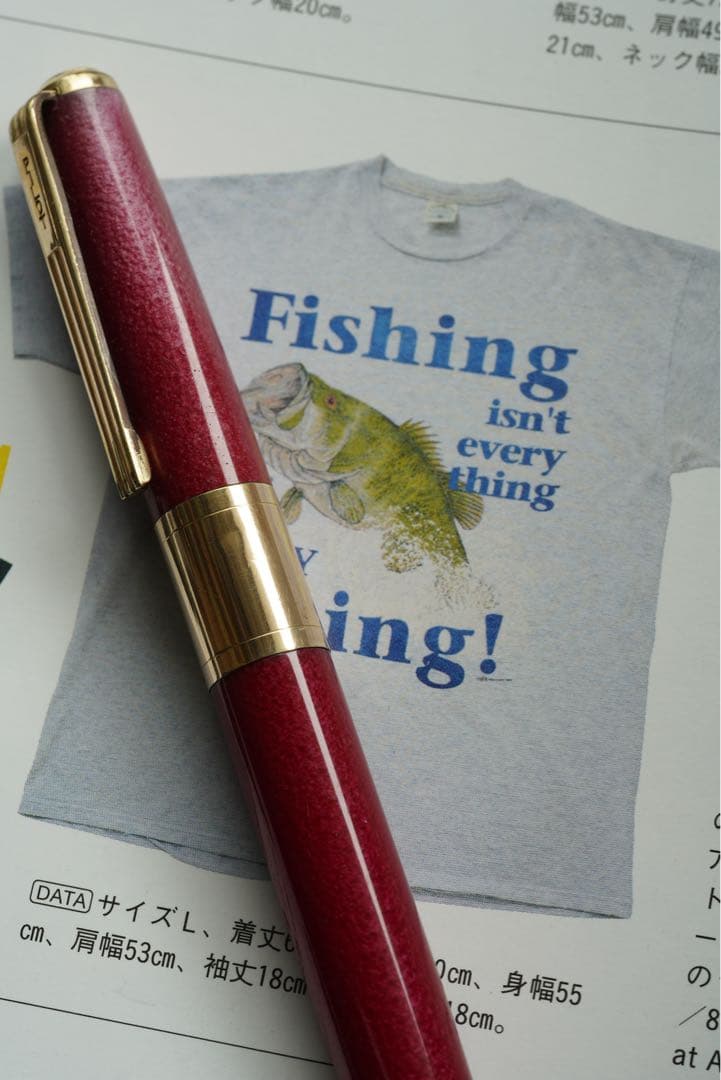 1960s Pilot Super Special Shaft fountain pen model 150 with fine tip and resin body showing slight wear and repair