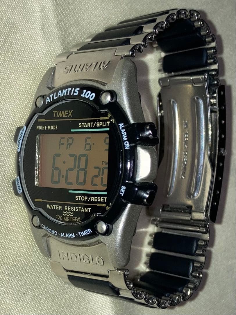 TIMEX ATLANTIS 100 Digital Men's Watch — Japanese