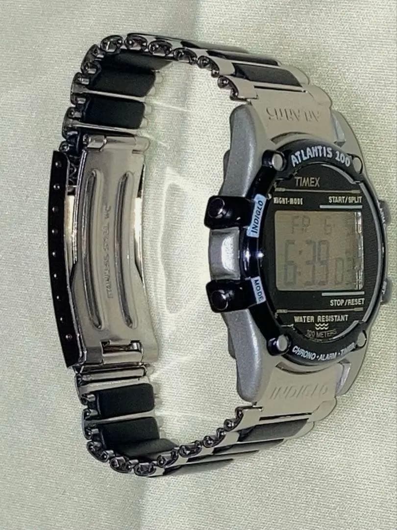 TIMEX ATLANTIS 100 Digital Men's Watch — Japanese