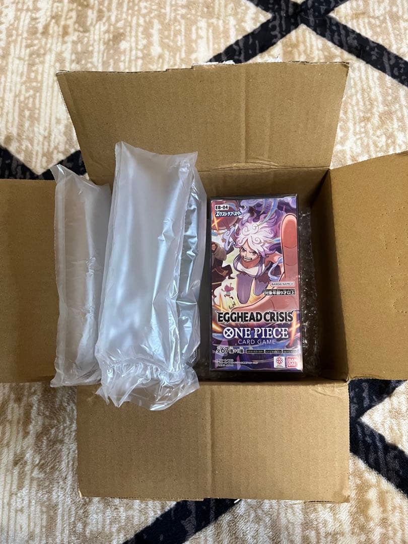 One Piece One Piece Card Game Egghead Crisis unopened 1BOX Box — EB-04 — Japanese