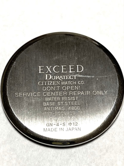 Citizen EXCEED H11 Solar Men's Watch — Japanese