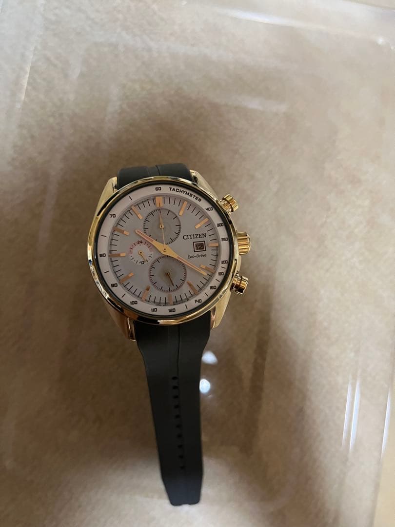 Citizen Chronograph Naruto Sakura Model Solar Men's Watch — Japanese