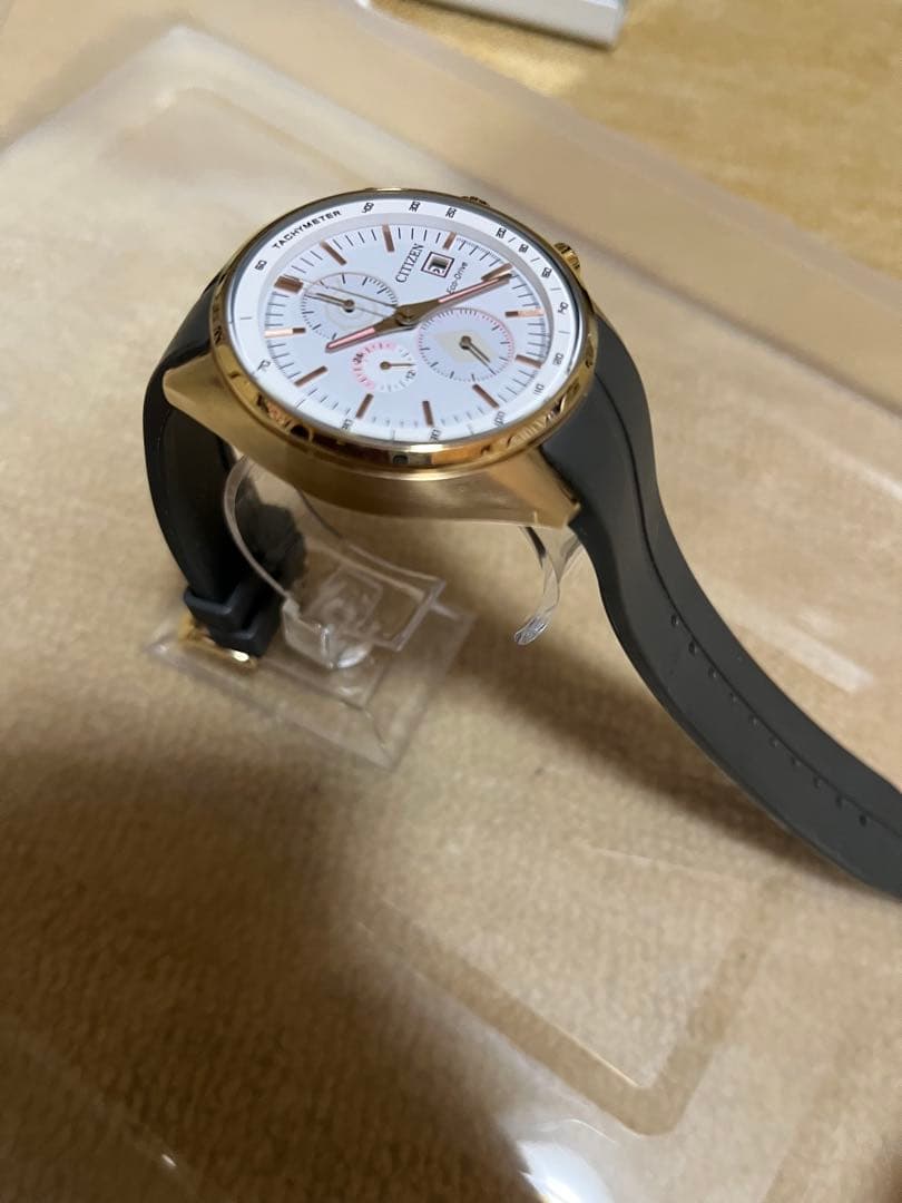 Citizen Chronograph Naruto Sakura Model Solar Men's Watch — Japanese