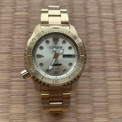 Citizen XLARGE Gold Digital Men's Watch — Japanese