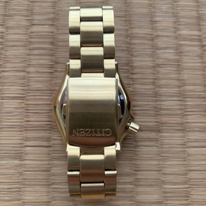 Citizen XLARGE Gold Digital Men's Watch — Japanese