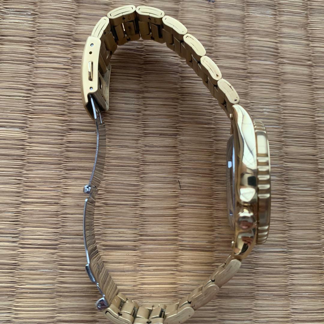 Citizen XLARGE Gold Digital Men's Watch — Japanese