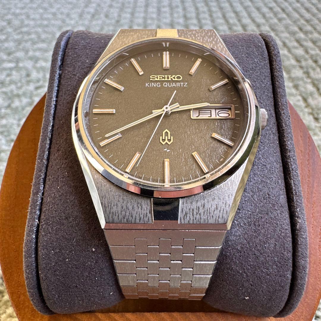SEIKO 5856-8090 Quartz Men's Watch — Japanese