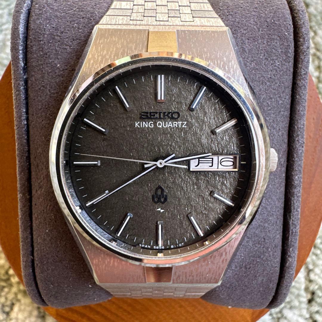 SEIKO 5856-8090 Quartz Men's Watch — Japanese