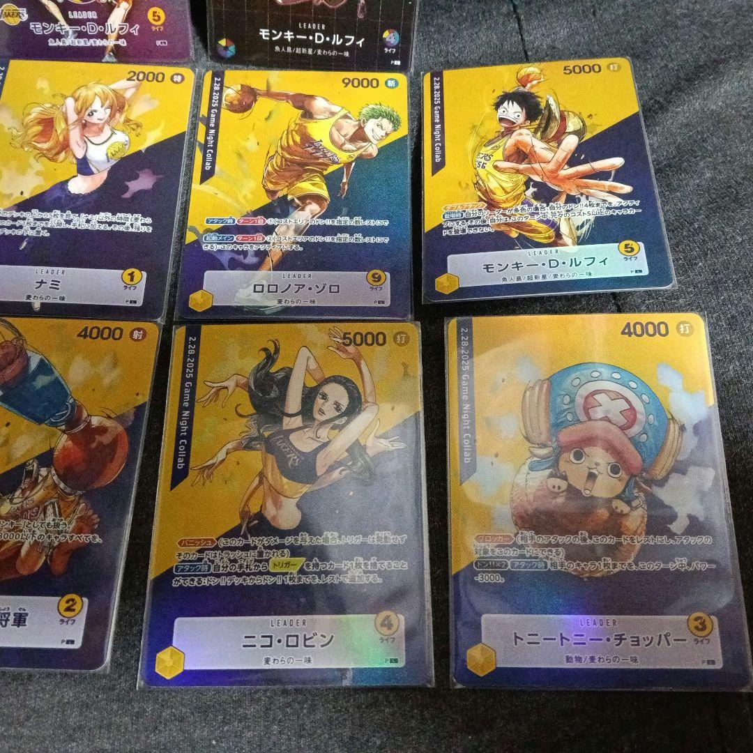 One Piece One Piece Lakers Full Complete Card 13-Card Set — Japanese