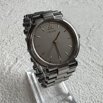 SEIKO Credor Quartz Men's Watch — Japanese