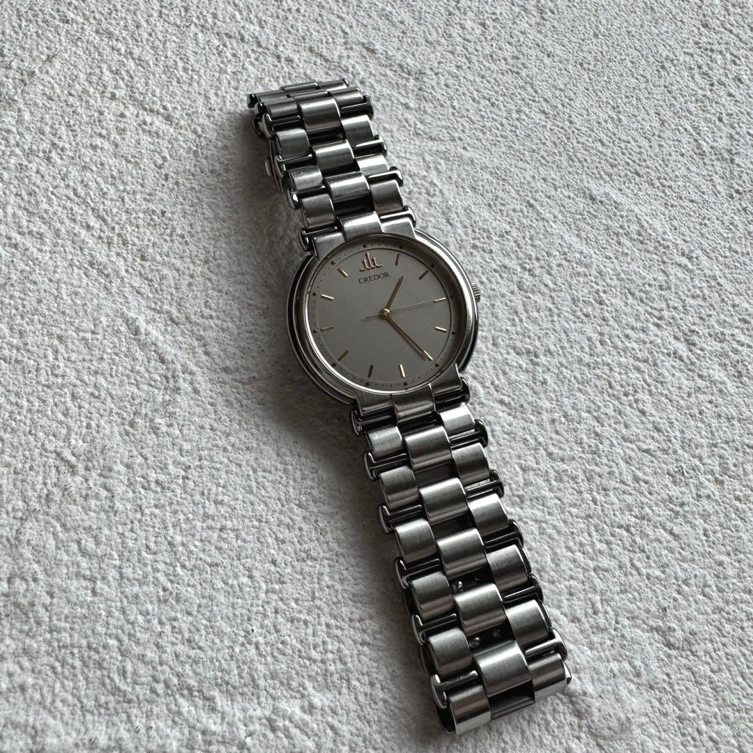 SEIKO Credor Quartz Men's Watch — Japanese