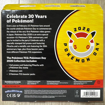 Pokemon Pokémon Card 30th Anniversary Overseas Limited Edition Pack — Japanese