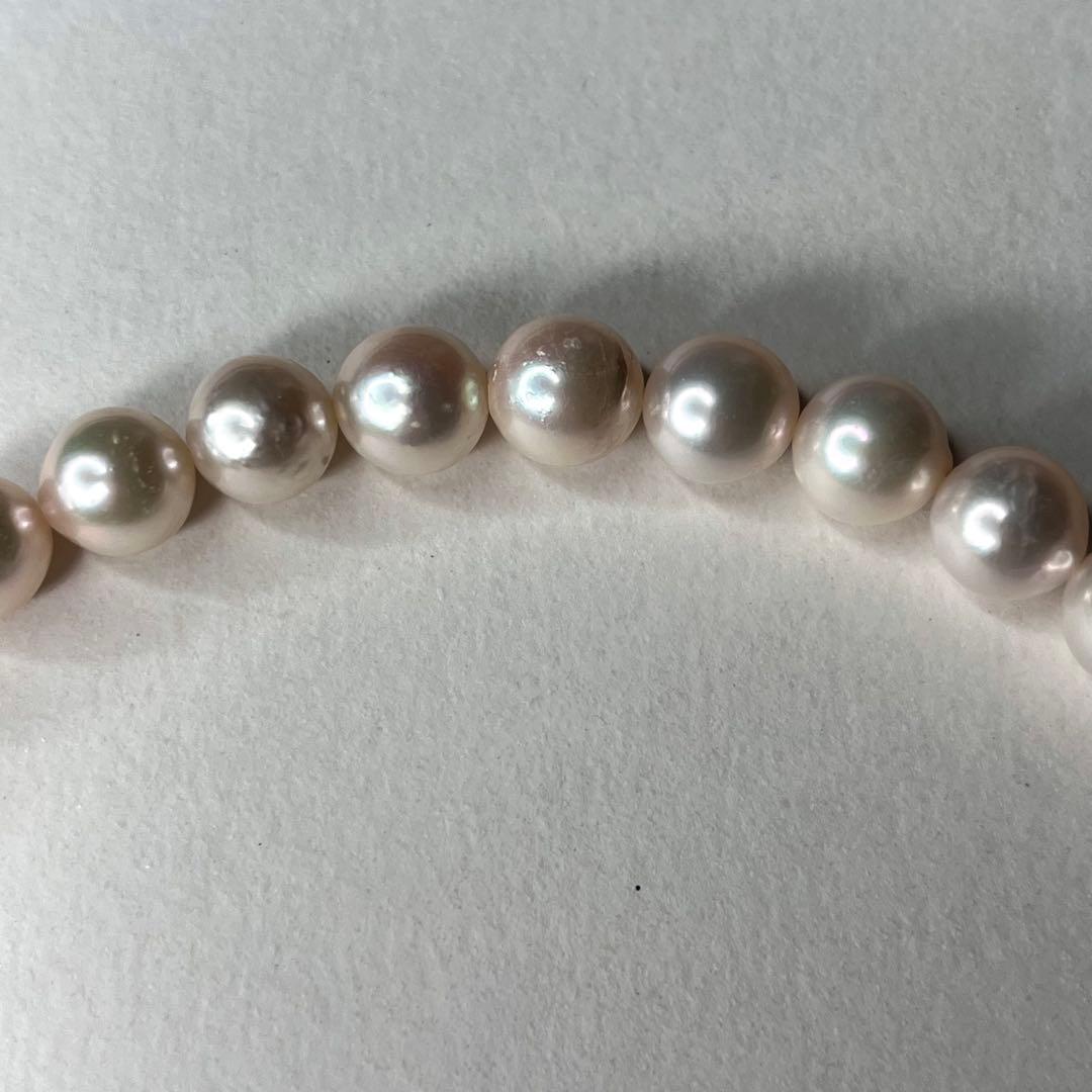 Toreflection A Kohqa large pearl necklace with 8.3-8.5mm pearls on a 43cm strand
