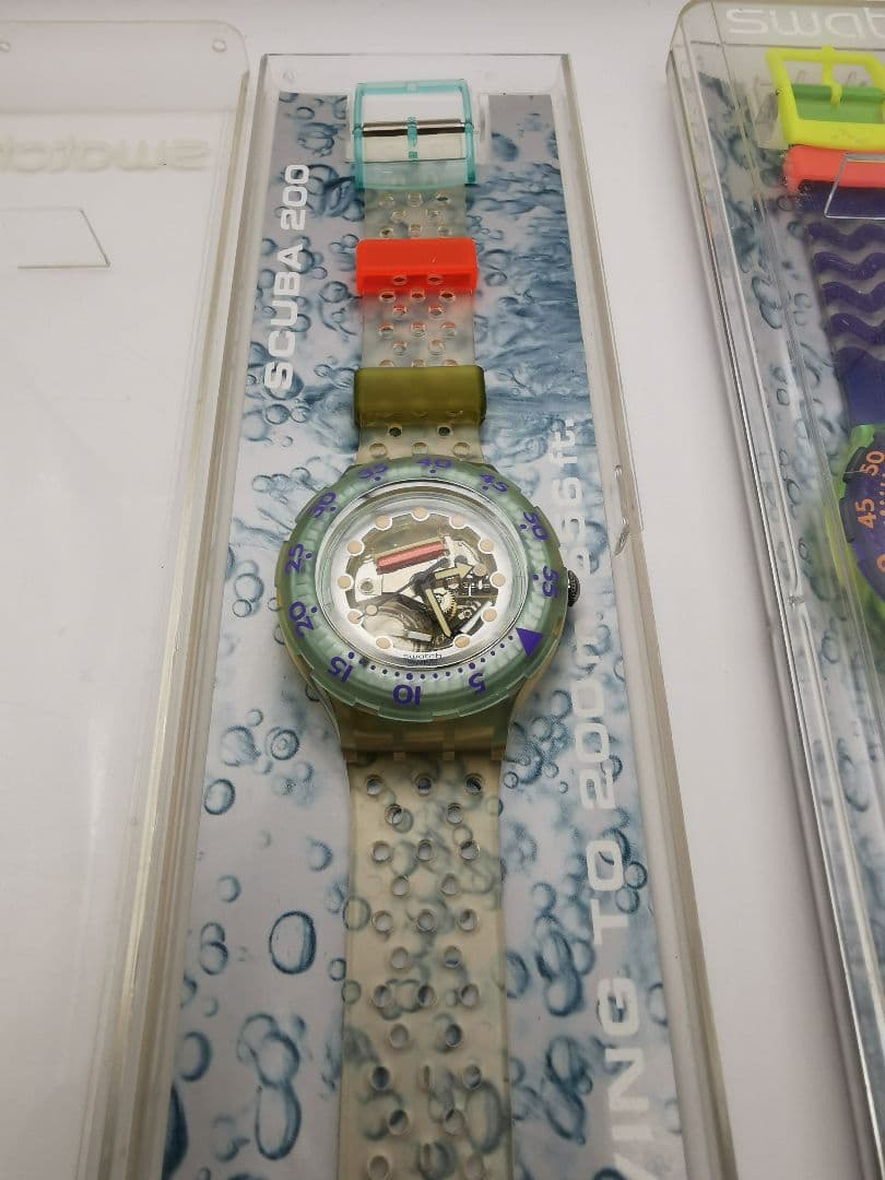 swatch SCUBA200 Quartz Men's — Japanese
