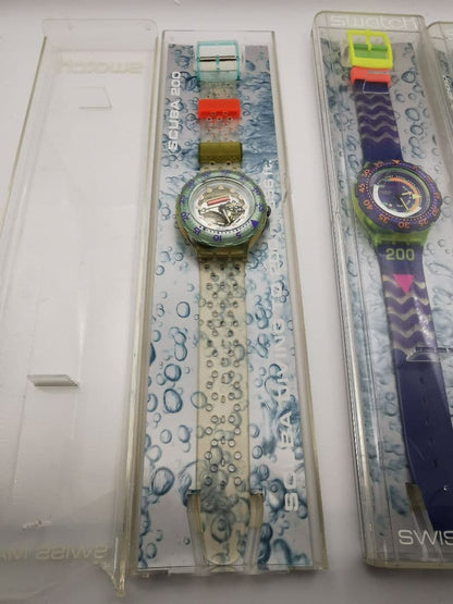 swatch SCUBA200 Quartz Men's — Japanese
