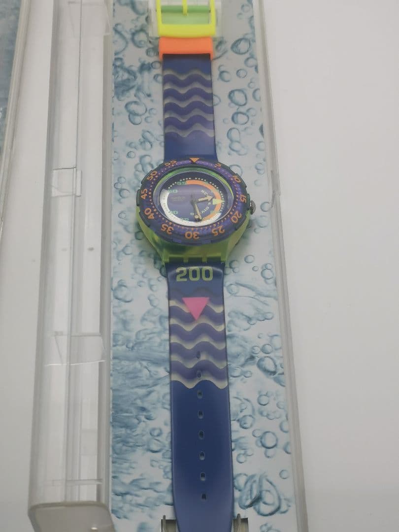 swatch SCUBA200 Quartz Men's — Japanese