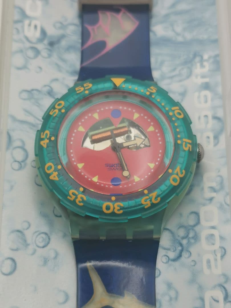 swatch SCUBA200 Quartz Men's — Japanese