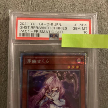 PSA 10 Yu-Gi-Oh Ghost Reaper & Winter Cherries — Japanese