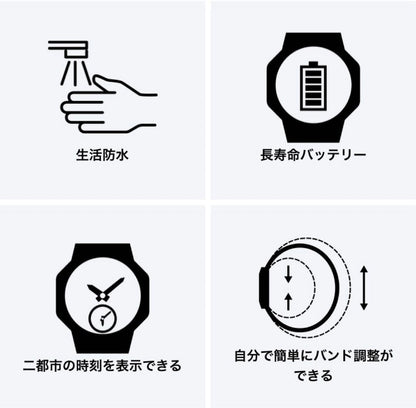 CASIO CA-500WEGG-1B Digital Men's Watch — Japanese